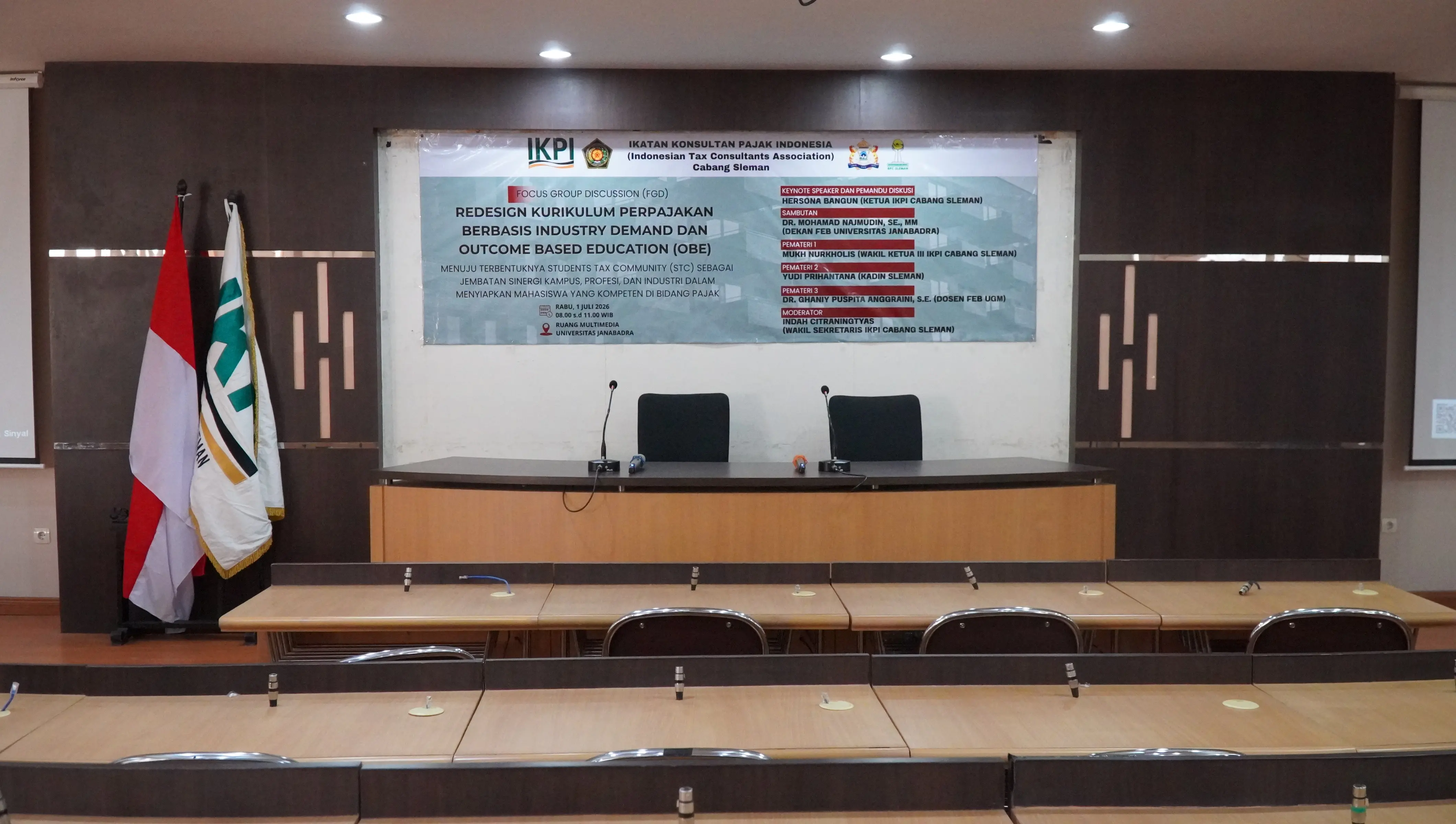 FGD Redesign Kurikulum Perpajakan Berbasis Industry Demand dan Outcome Based Education (OBE) UJB_01 JULI 2026